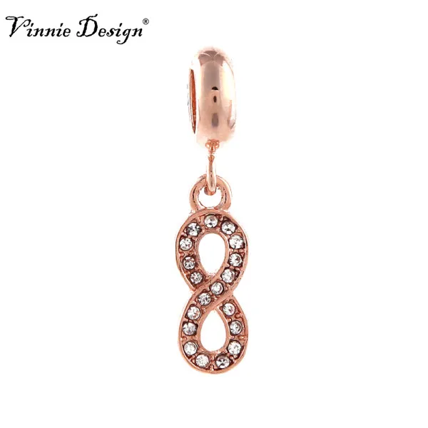 Vinnie Дизайн Ювелирные изделия Классическая коллекция вечность падение Шарм