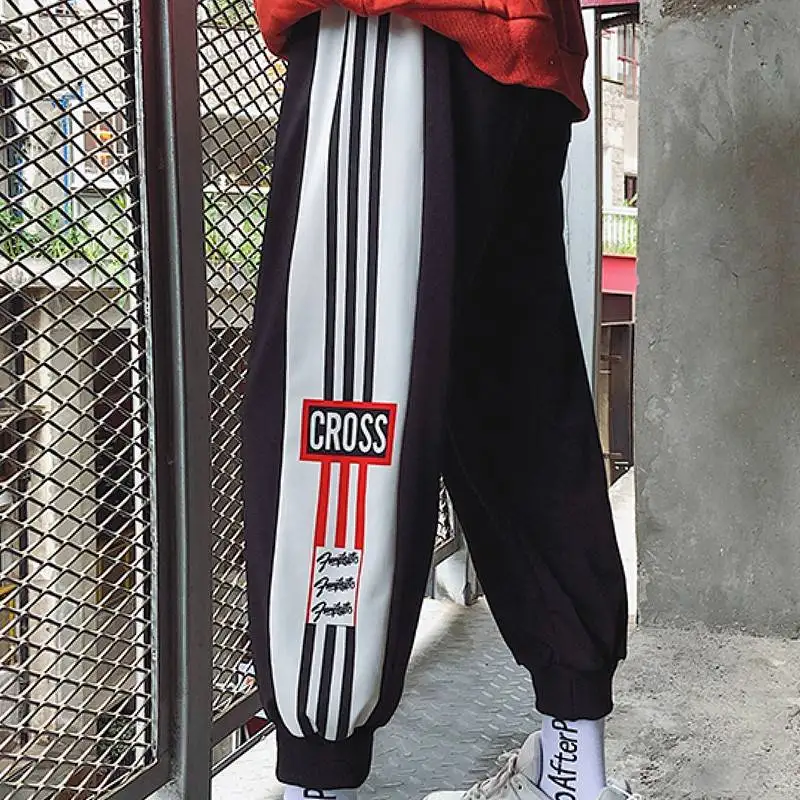 

Hip Hop Trousers Men Cool Joggers Pants Fashion Men Casual Black Cargo Pant Streetwear High Street Elastic Waist Harem Pant Men