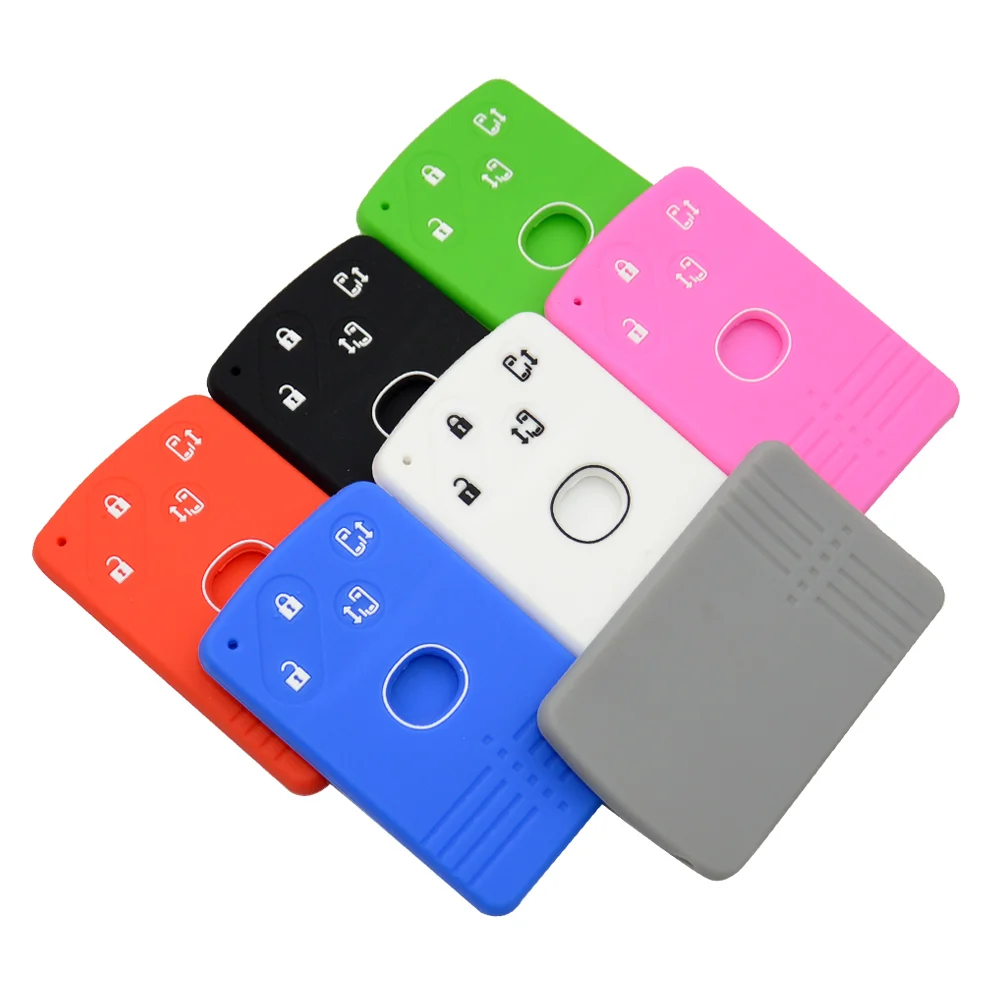 Автомобильный чехол для брелка OkeyTech силиконовый мягкий резиновый с ключом