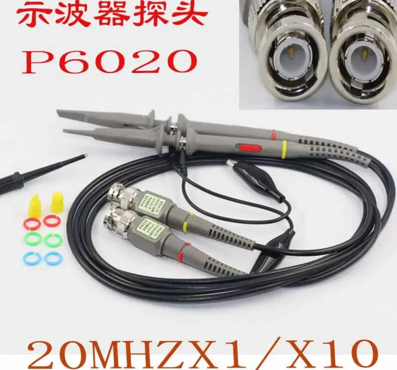 2 шт. щупы для осциллографа 20 МГц 40 60 100 150 200 МГц|probe leads|probe test leadsprobe oscilloscope |