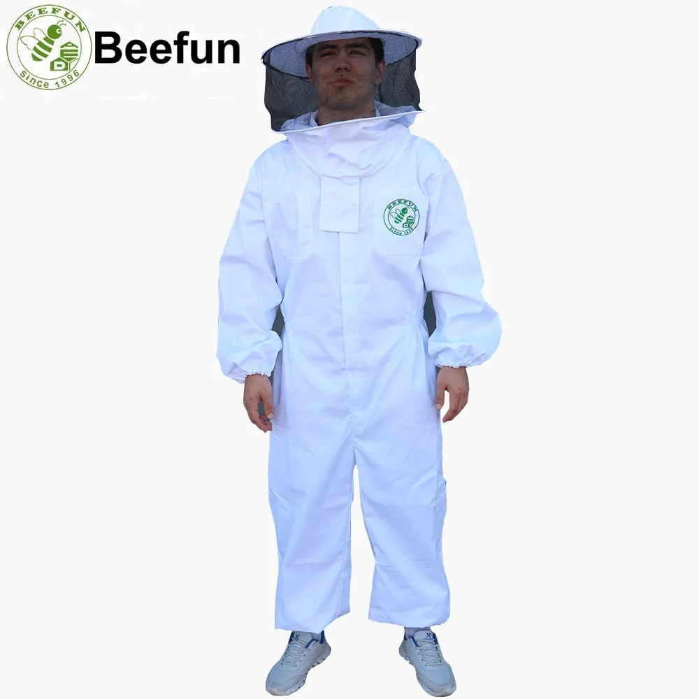 Костюм для пчеловодства Beefun одежда всего тела белая защитная с - Цена: 3 153,36 руб.