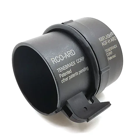Черный Тактическая серия ACOG Защитная крышка для наружного телескопа Крышка окуляра сетчатая крышка - Цвет: Черный