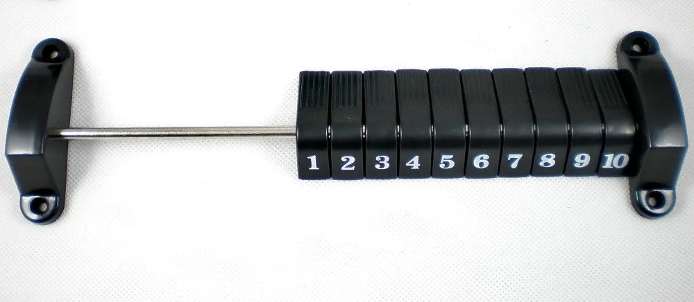 Новинка 1 шт. черный настольный футбол std воздушный хоккей подсчет сменные части