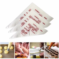 thickened 100pcsset disposable pastry bag baking nozzle icing piping bagschocolate puffs confectionery cake decorating tools