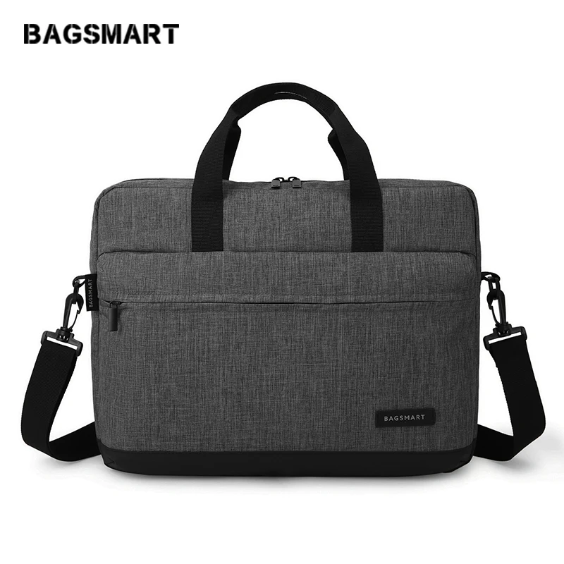 BAGSMART водонепроницаемый портфель для мужчин нейлон 15 6 дюймов Сумка ноутбука