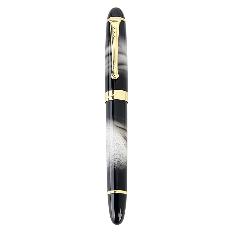 Ручка перьевая Jinhao высококачественная Мраморная серая Iraurita роскошная 450