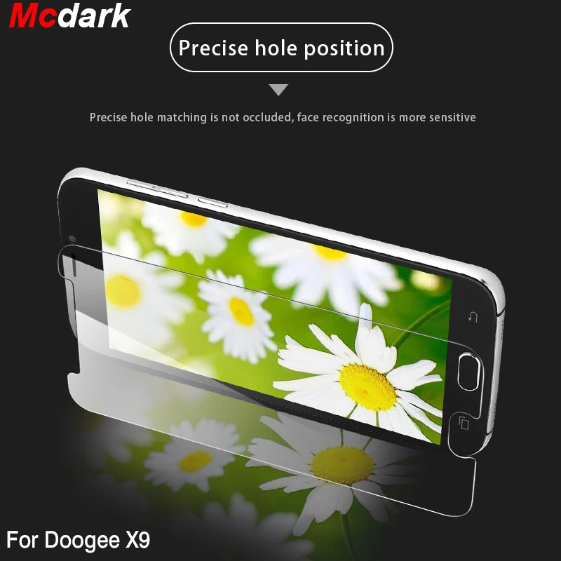 Закаленное стекло Для Doogee X9 Mini Pro Защитная пленка для экрана Y300 Y100 стеклянная