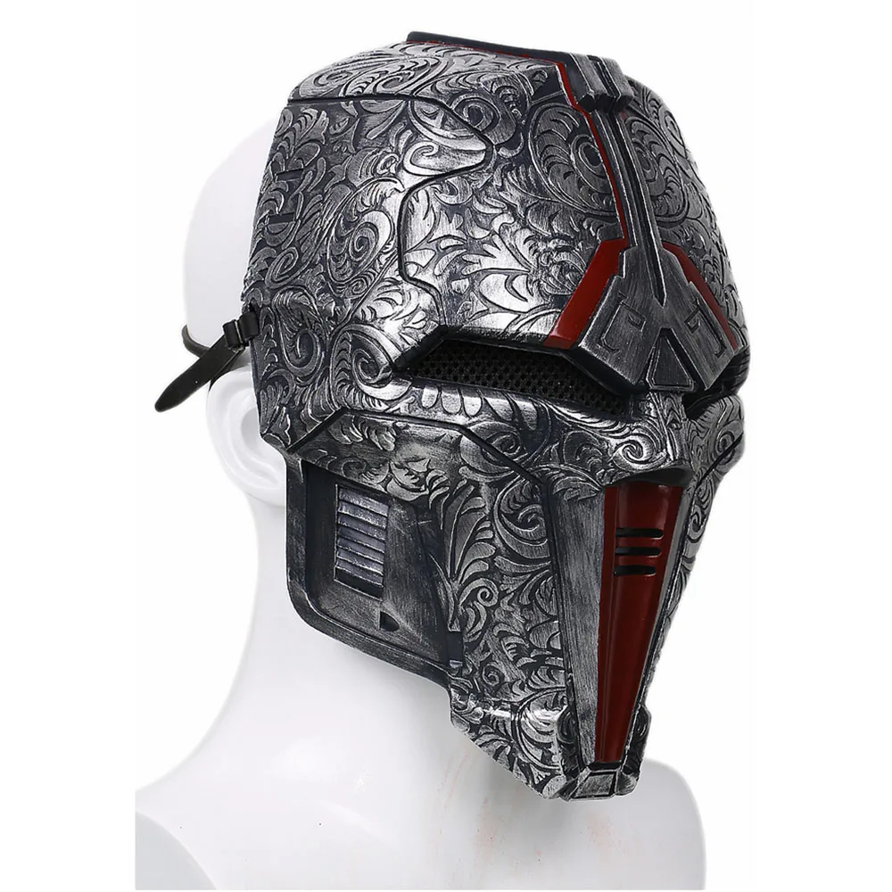 XCOSER абсолютно новый ситх Звездные войны аколит косплей маска на Хэллоуин
