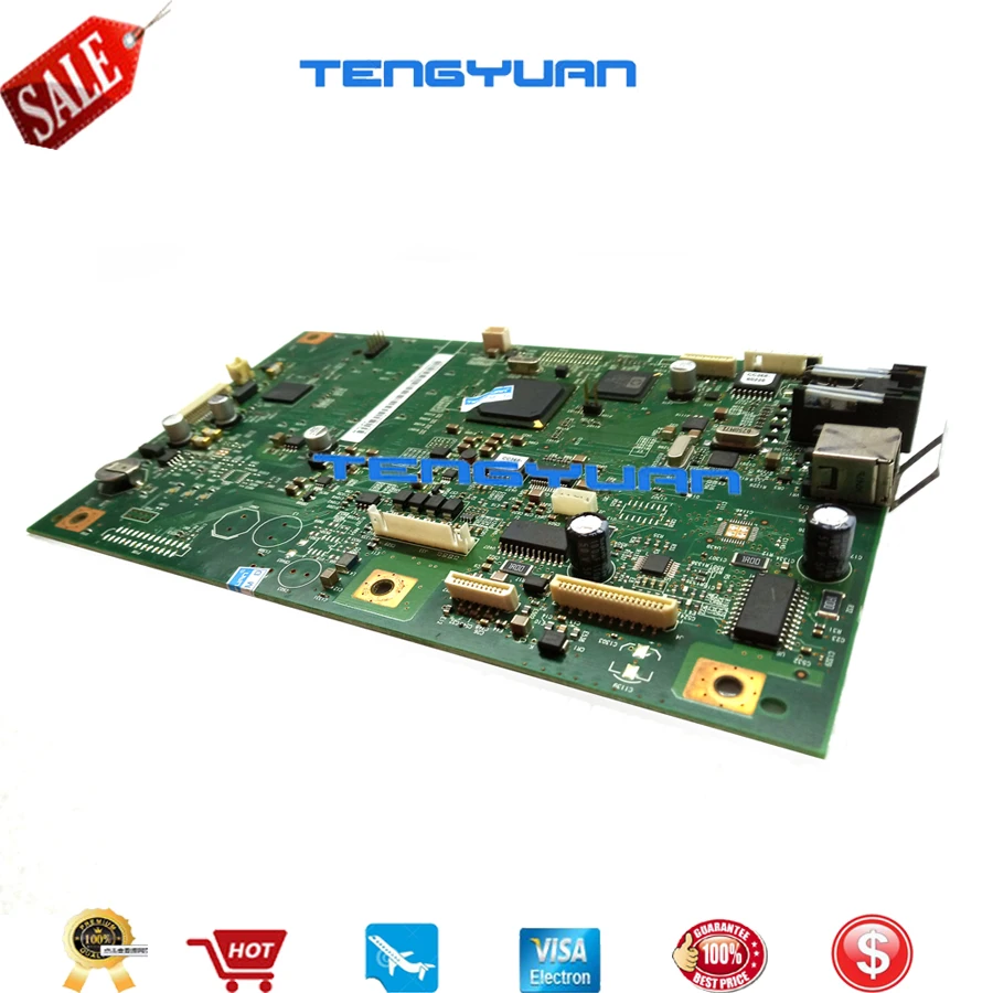 2 шт. оригинальная материнская плата для HP Laserjet M1522NF 1522NF Formatter Board CC368 60001 Запчасти