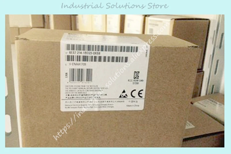 Новый 14DI 10DO 187 5 K совместим с ЦП PLC S7-200 224 6ES7214-1BD23-0XB8 6ES7 214-1BD23-0XB8 1 год гарантии |