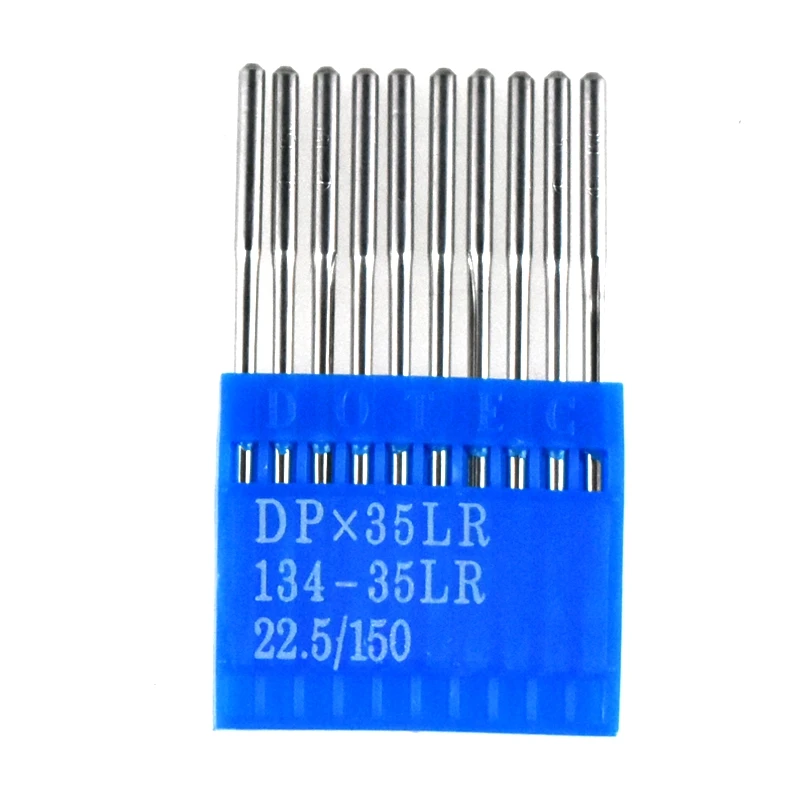 DPX35LR 2134-35LR 134-35LR Dotec 10 шт. кожаные швейные иглы для почтовой промышленной швейной машины singer, juki consew seiko