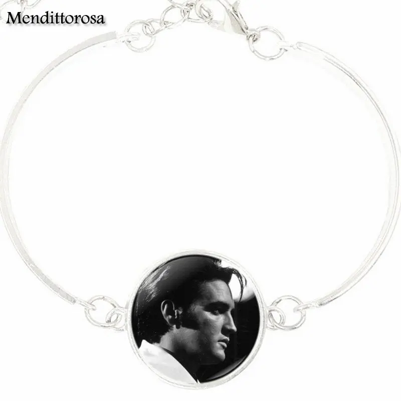 EJ глазурь для рождественского подарка Elvis Presley винтажный Модный стеклянный