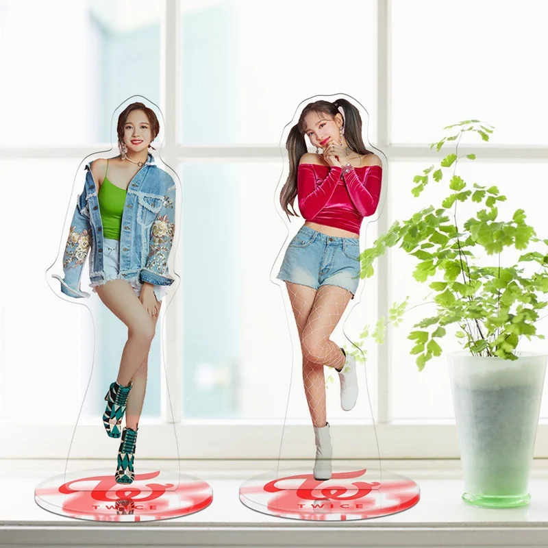 Экшн фигурка кпоп дважды стенди кукла Nayeon Jungyeon стоечный стол Декор акрил 21