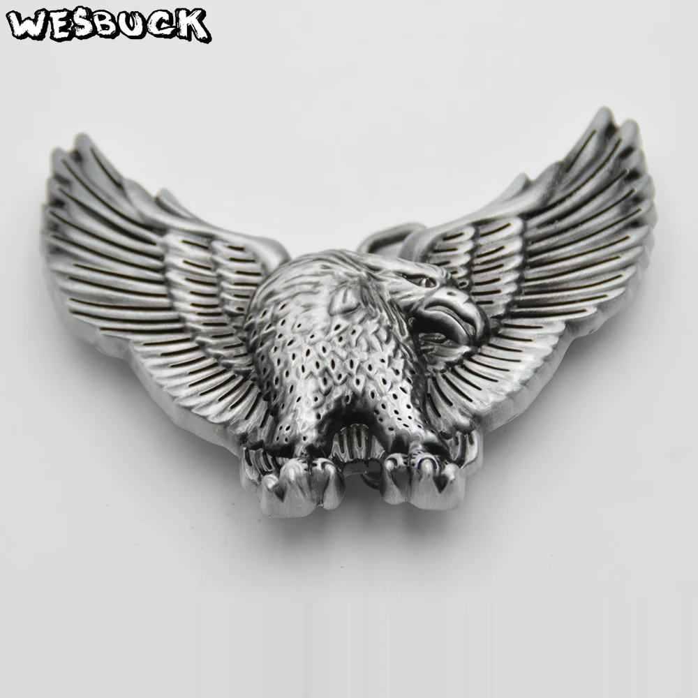 WesBuck бренд Eagle пряжки ремня для мужчин унисекс Западная металлическая