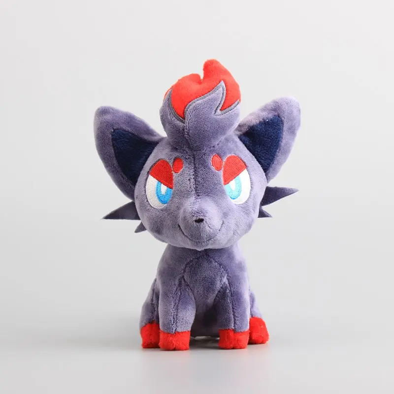 Мультфильм Zorua милые плюсн игрушки Аниме Zorua рисунок мягкие куклы 16 подарки для детей