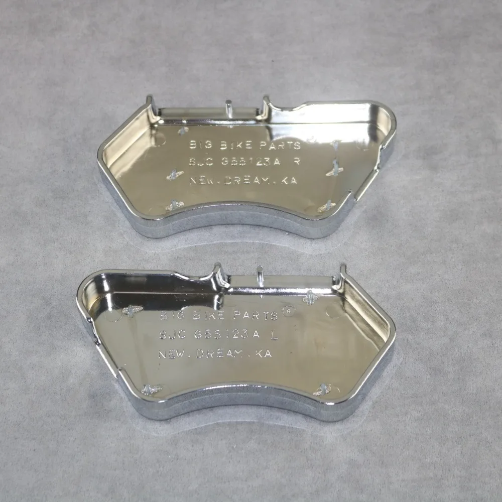 Передние колпачки суппорта мотоцикла для HONDA VTX1800 2002 2003 2004 2005 2006 2007 хром из АБС