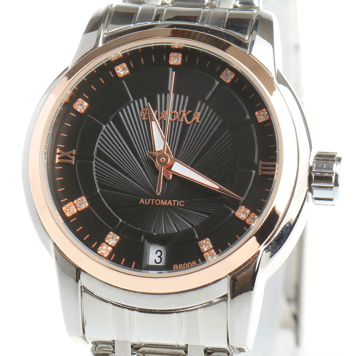 Женские наручные часы BIAOKA Классические Механические цвета розового золота