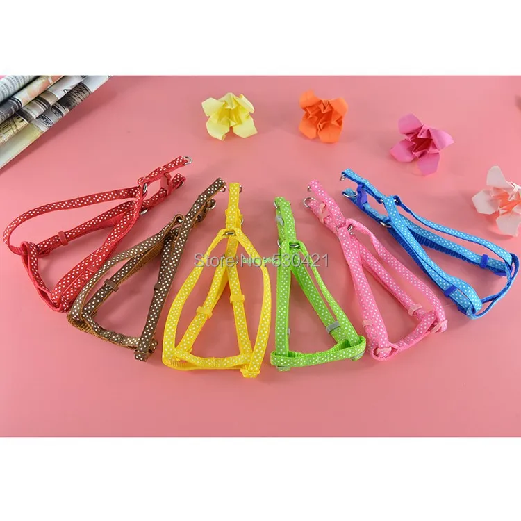 (30 шт./лот) нейлоновые поводки для питомцев в горошек собак Xs/S/M/L оптом | Дом и сад