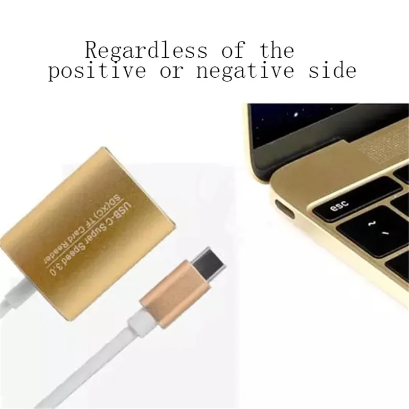 USB 3 0/Android устройство для чтения SD/ TF карт Type-c памяти ноутбук компьютер 2 в 1 SD-карт