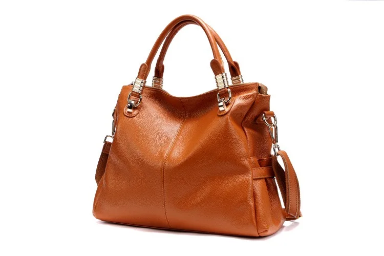 Роскошная Брендовая женская сумка из натуральной кожи сумки на плечо воловьей