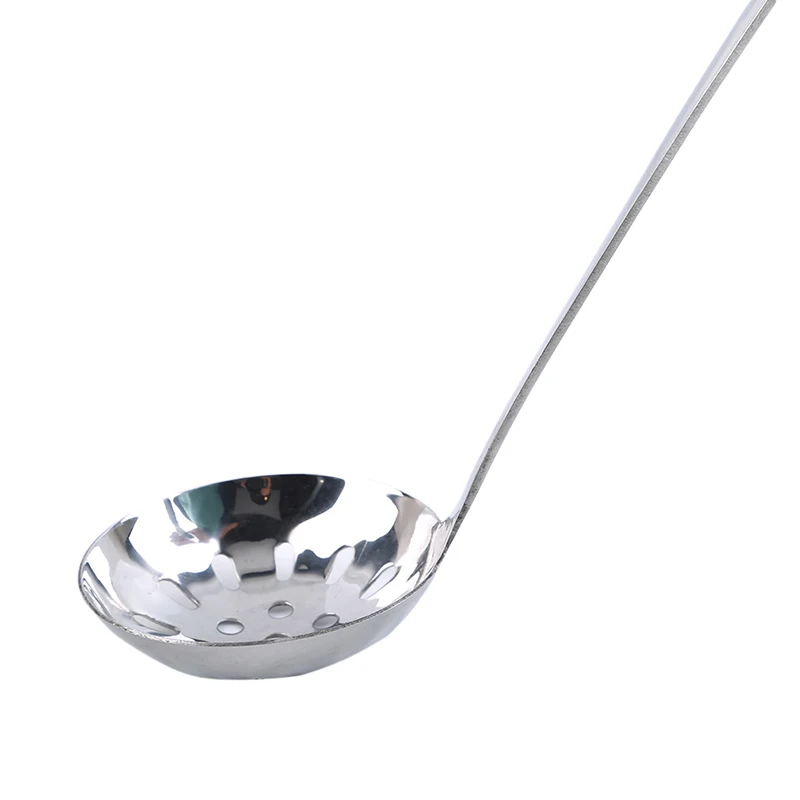 7 colander 1 шт. дуршлаг, суповая ложка, оболочка, фильтр из нержавеющей стали, длинная ручка, ситечко, десертный скиммер, каша, ложка, инструмент для приготовления пищи, столовая посуда - Цвет: 7 colander