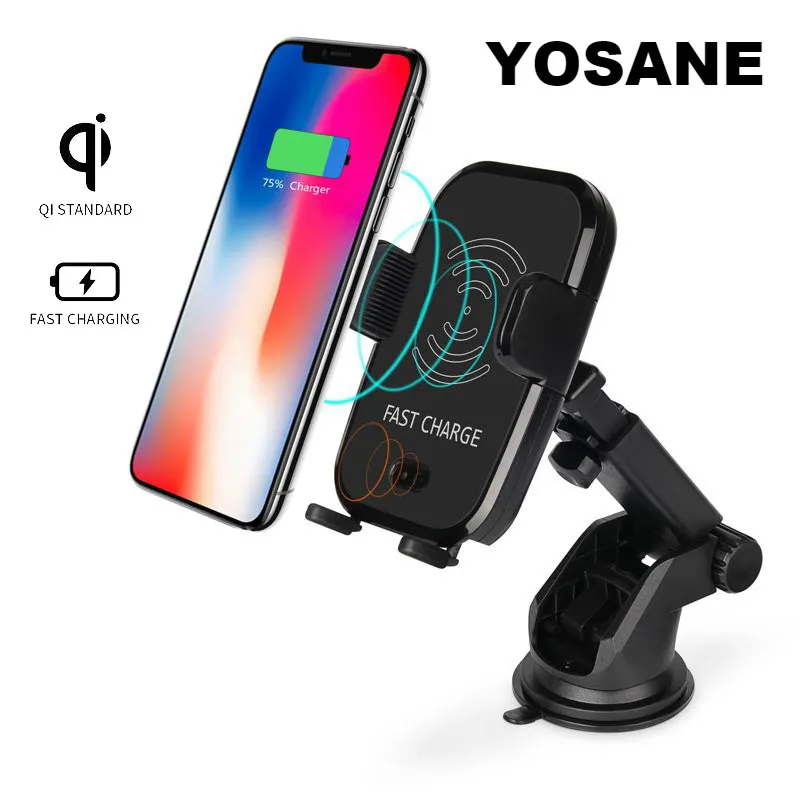 Беспроводное Автомобильное зарядное устройство с автоматическим открытым