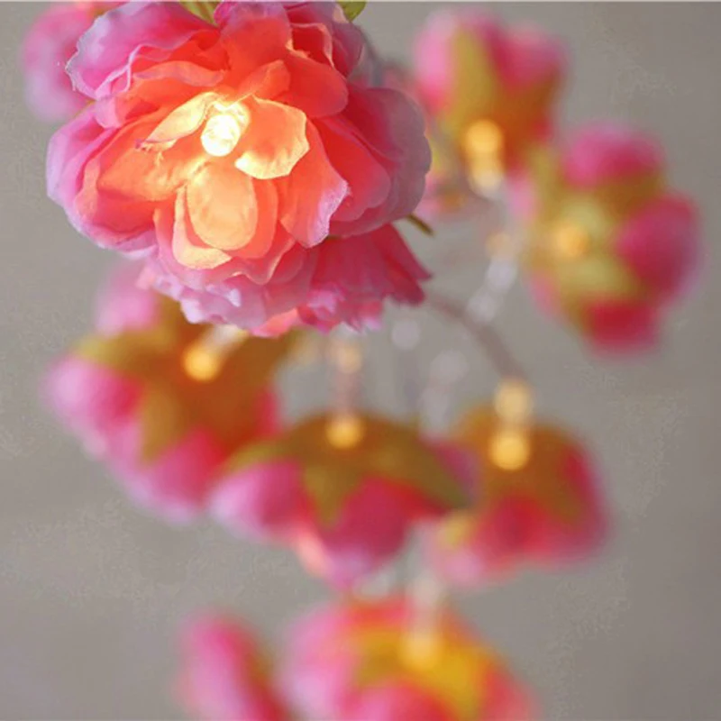 Светодиодная гирлянда сделай сам на батарейках 2 м|flower christmas|flower garlandlight flower |