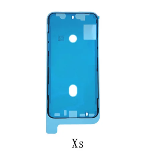 Предварительно вырезанная водонепроницаемая клейкая лента для iPhone 5 5S 6 6s Plus 7 8 Plus X XR XS Max передняя рамка сенсорного ЖК-экрана наклейка - Цвет: for iphone XS
