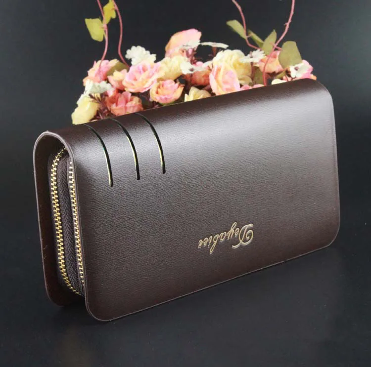 Fashion men's wallets genuine purse male leather long card / passport/ money clutch purses portfolio for man | Багаж и сумки