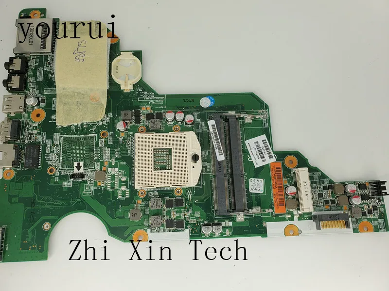 Yourui 687701-501 687701-001 687701-601 для HP 650 CQ58 CQ58-2000 Материнская плата ноутбука HM76 DDR3 Тесты все функции, указанные в 100%