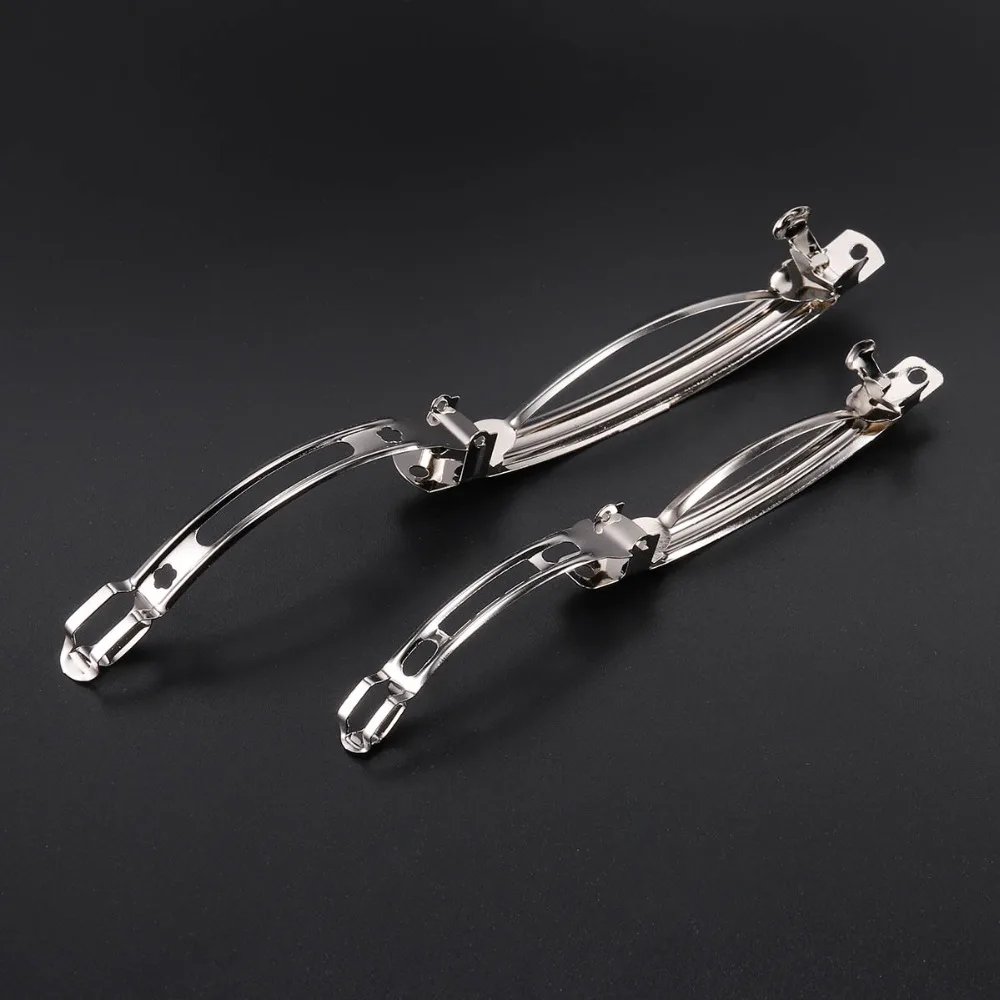 Металлическая пружинная заколка для волос 10 шт./лот пустая Автоматическая основа