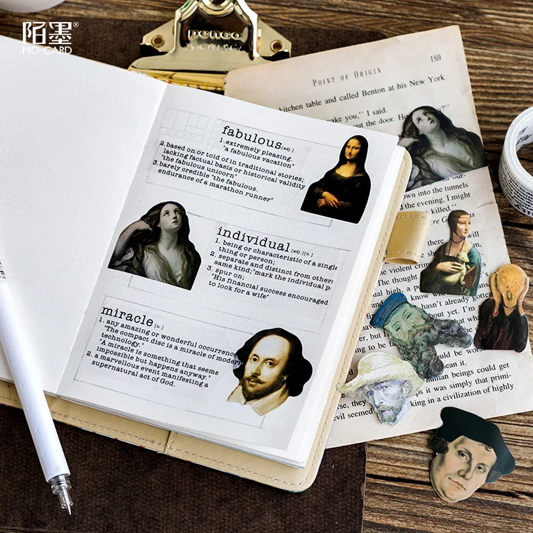 45 шт./компл. kawaii записная книжка стиль милые знаменитости шаблон ежедневник