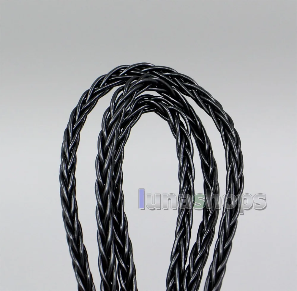 LN006338 XLR сбалансированный 3 5 мм 2 8 ядер посеребренный кабель для наушников FOSTEX TH900