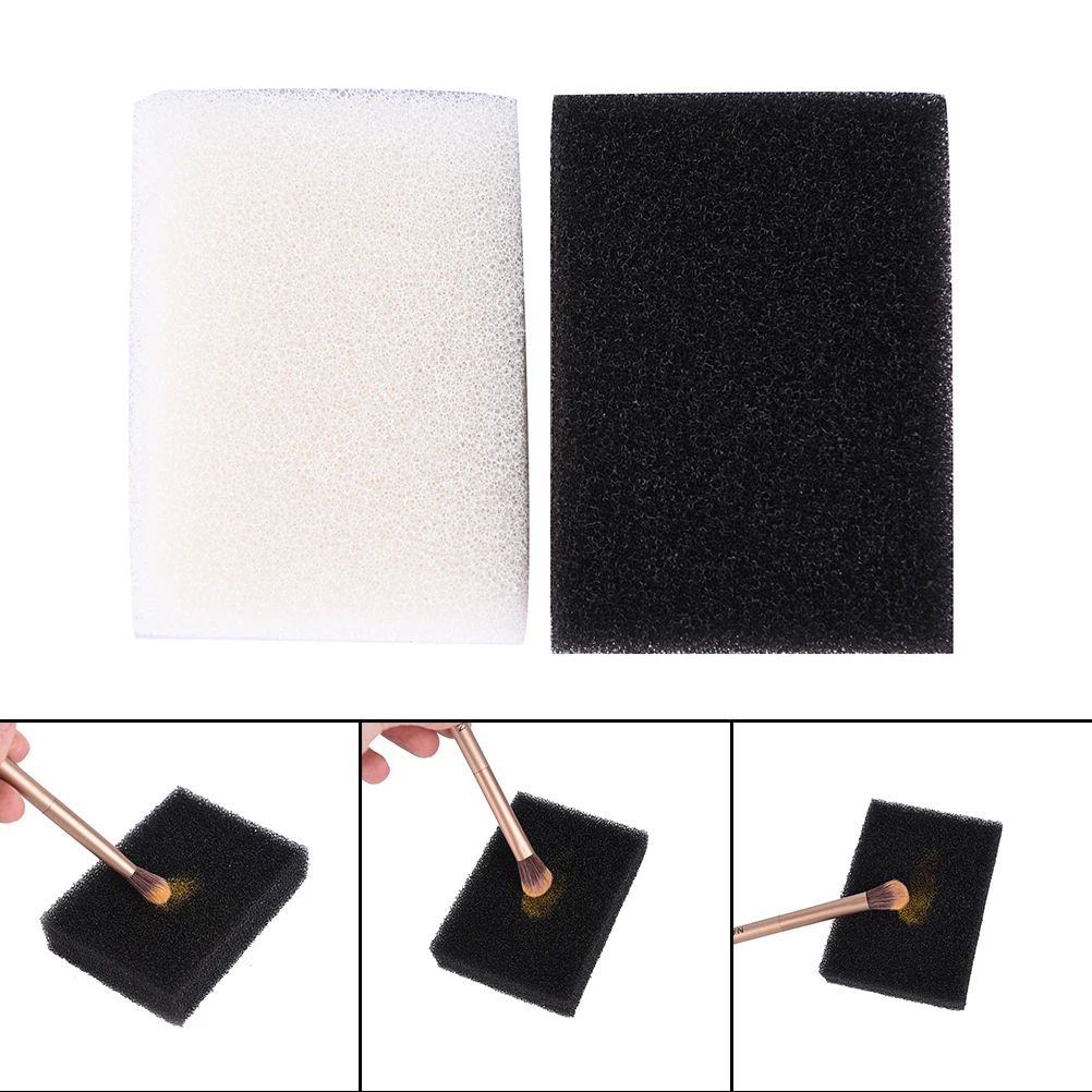 1 шт. щетка для макияжа очиститель спонж удаления косметики цвет от кисти быстро
