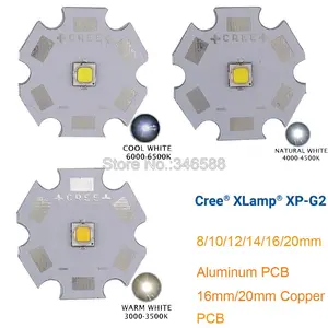 10 шт. Cree XPG2 XP-G2 5 Вт светодиодный излучатель холодный белый теплый белый нейтральный белый 201614128 мм алюминиевая Звезда PCB для фонарика DIY