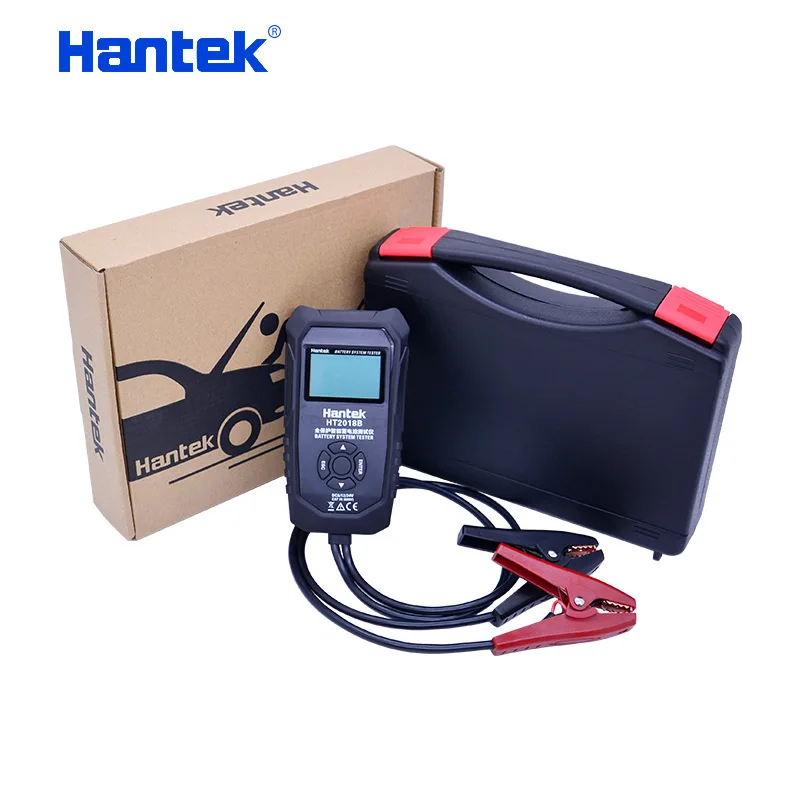 Тестер заряда автомобильных аккумуляторов Hantek HT2018B 6 в 12 В 24 анализатор с
