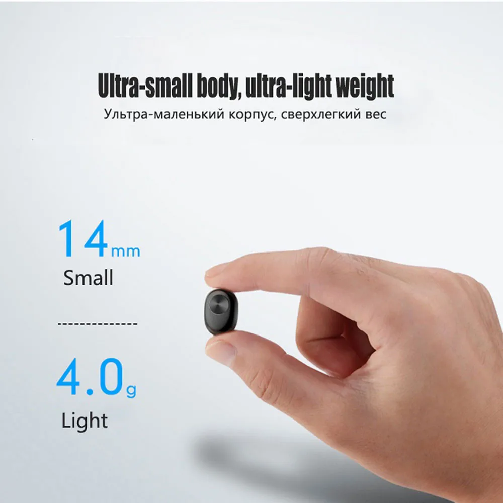 BL1 mini single ear invisible Bluetooth headset Earphones True Wireless Earbuds for huawei xiaomi samsung Driving sport earphone |