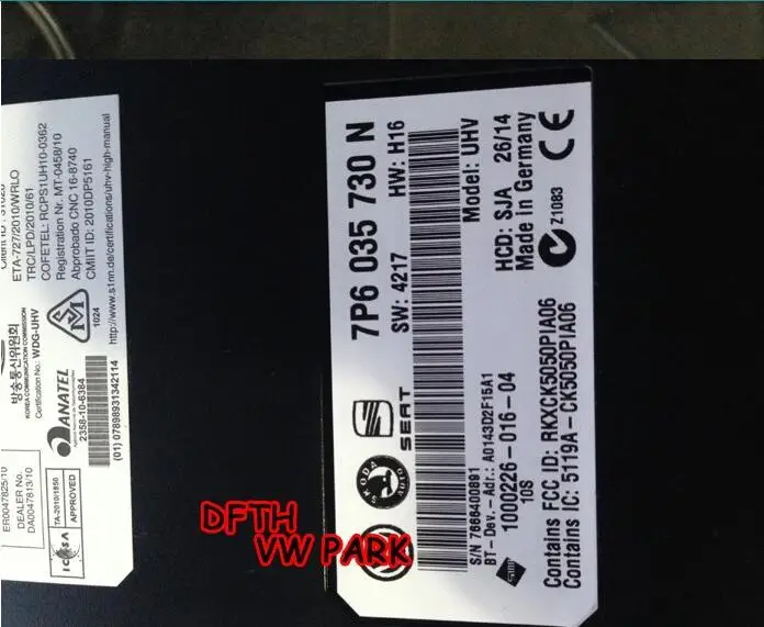 Жгут проводов с микрофоном для MK6 Golf Passat B6 Tiguan Je.tta RCD510 RNS510 Bluetooth 7P6 035 730 D|Кабели
