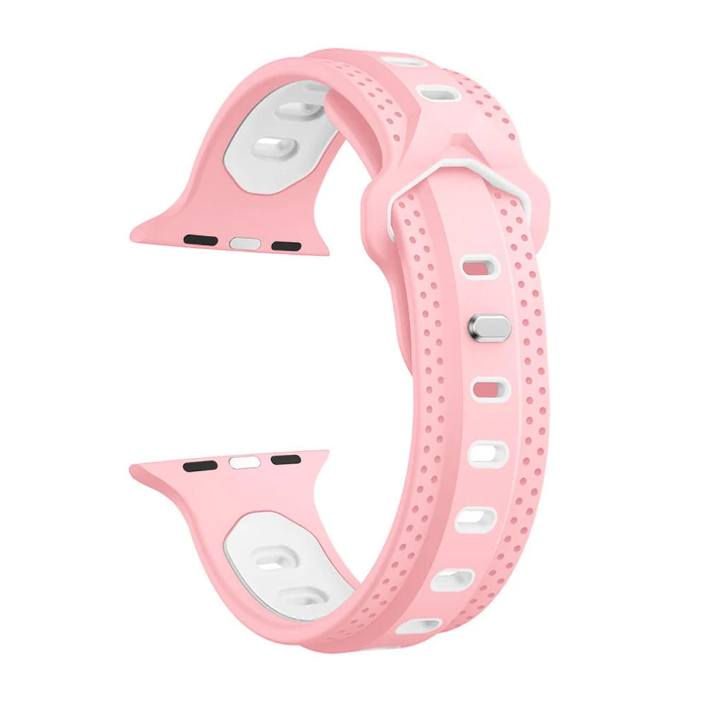 Y образный силиконовый ремешок для Apple Watch 40 мм 44 38 42 Frontier smart watch band series 4 3 2 1