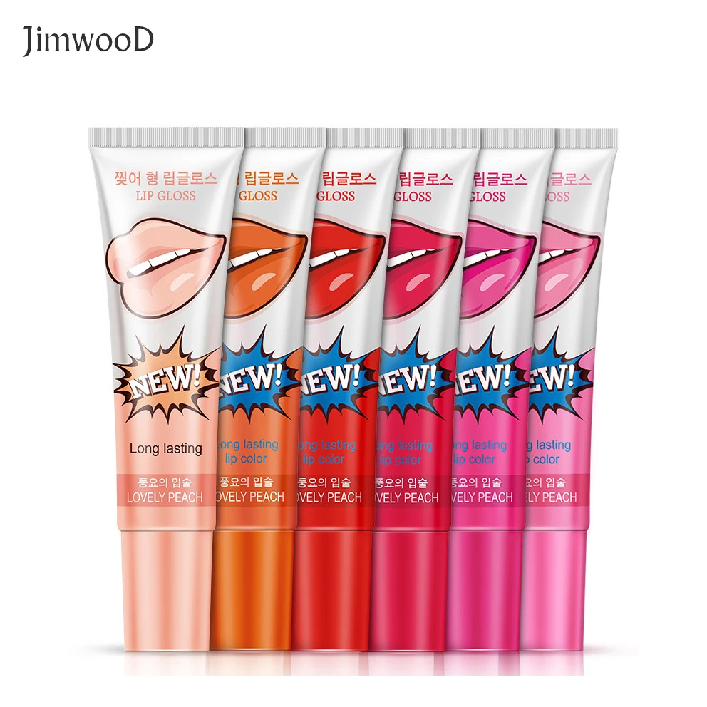 

1pc Rip pull lip gloss Waterproof nondiscolouring lipstick lasting moist lipstick lip gloss Moisturizing lip film