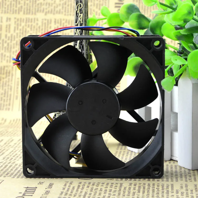 Free Delivery. 9025 9 cm/cm 4 pin/wire PWM control speed regulating hydraulic bearing CPU cooling case fans | Электроника