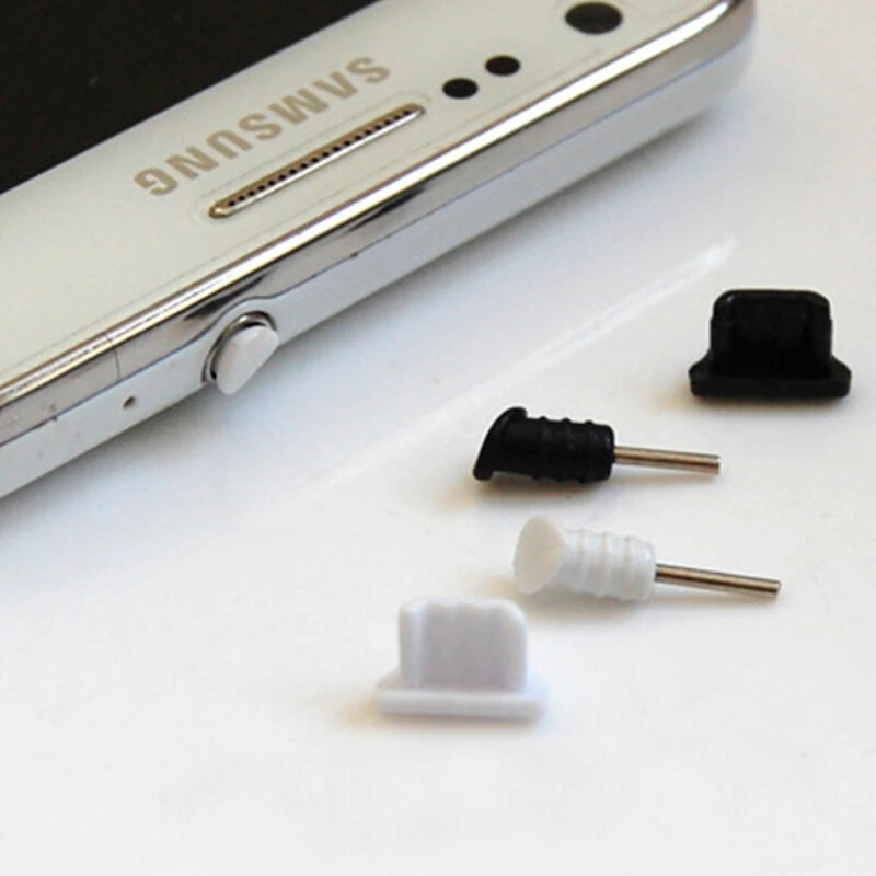 5 шт./лот Наушники Audio Jack 3 мм пыли Вилки Micro Usb зарядная станция анти заглушка от