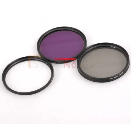3 шт. 77 мм UV CPL FLD фильтр для can & n Nik D4 D800 D600 D300S D7100 D700 D7000 D3s D3x 24 70 120 S ny DSLR камеры|fld