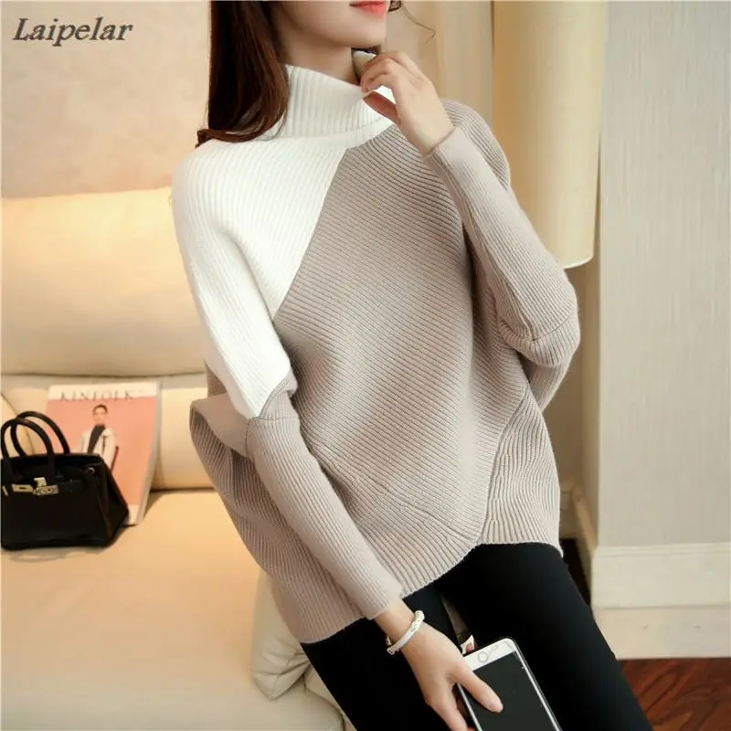 

Autumn women's clothing new Korean sweater women's big head loose loose bat sleeves sweater shirt Laipelar