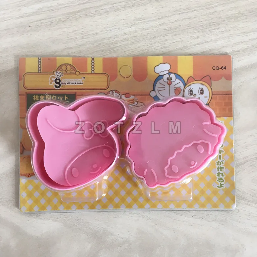 2 шт./набор форма My Melody пластиковые формочки для теста сэндвич помадка торта