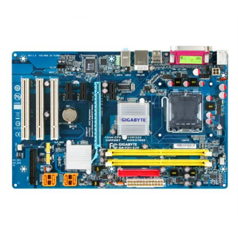 Бесплатная доставка 100% оригинал для Gigabyte материнская плата DDR2 LGA 775 GA P31 S3G 775|ddr2 lga