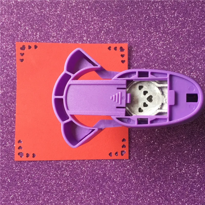 Угловой Дырокол в форме сердец сделай сам сердца резак для бумаги тиснение