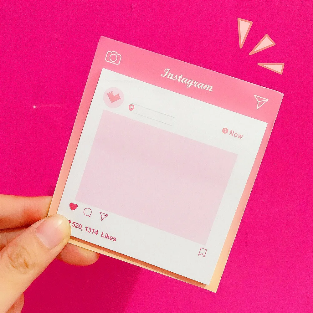 Ins Pink Love Heart самоклеящаяся блокнот для заметок липкая закладка для заметок школьные офисные принадлежности