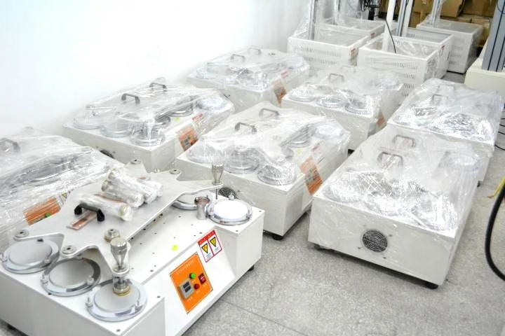 

Martindale tester for abrasion and pilling properties test in textile fabrics