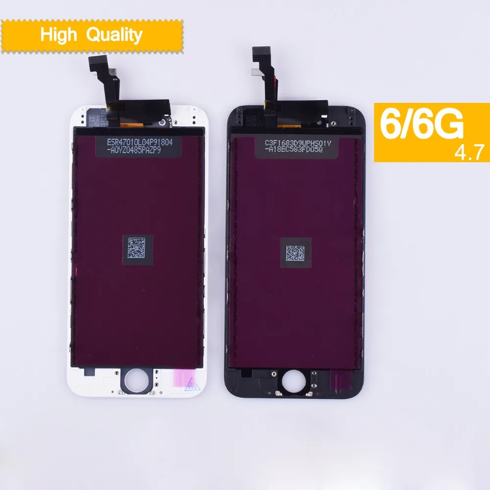 Жк дисплей AAAAA для iphone 6 полный сенсорный экран дигитайзер замена в сборе LCD A1549 A1586